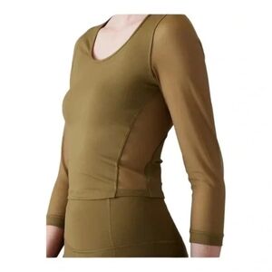 Athleta pacer mesh top, size S